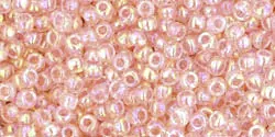 TOHO - Round 11/0 : Transparent-Rainbow Rosaline  TR-11-169
